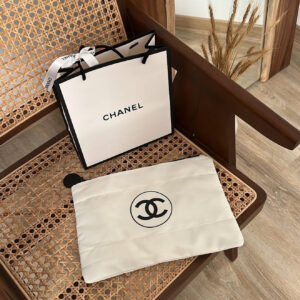 Chanel makeup pouch