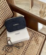 Chanel vip bag ( navy ) - Image 2