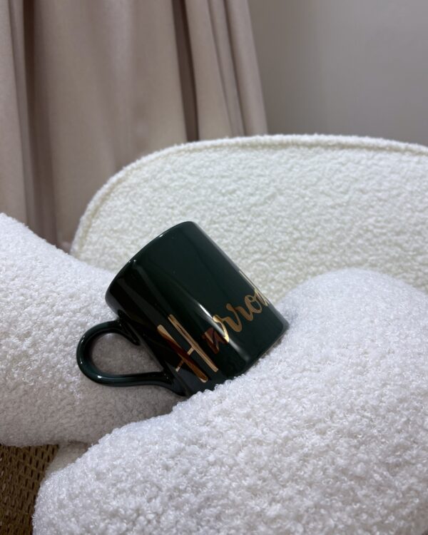 Harrods mug (dark green) - Image 1