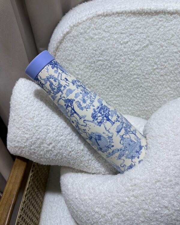Harrods toile water bottle - Image 1