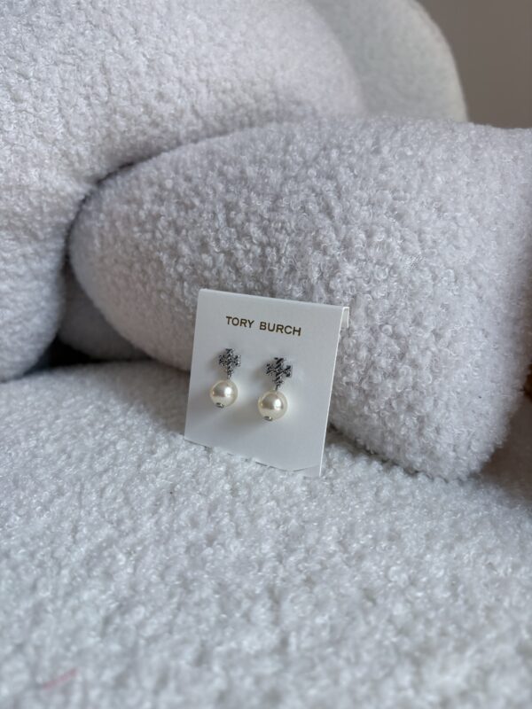TORY BURCH earrings (silver) - Image 1