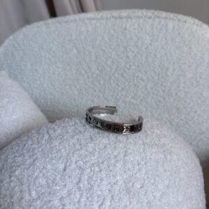 TORY BURCH BANGLE (silver)